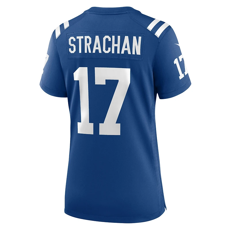 Women's Nike Mike Strachan Royal Indianapolis Colts Game Jersey