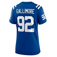 Maillot Nike Neville Gallimore Royal pour femme des Indianapolis Colts