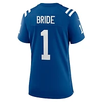 Maillot de match Nike numéro 1 Bride Royal Indianapolis Colts pour femme