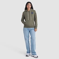 Women's Nike Olive Indianapolis Colts 2025 Salute to Service Sideline Standard Issue Dri-FIT Hoodie