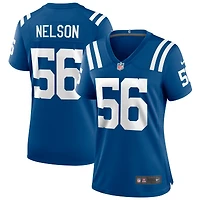 Maillot de match joueur Nike Quenton Nelson Royal Indianapolis Colts pour femme