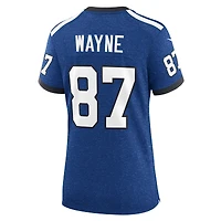 Maillot de jeu alternatif Indianapolis Colts Indiana Nights Nike Reggie Wayne Royal pour femme