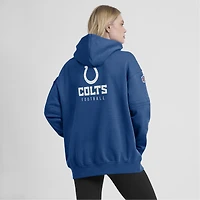 Sweat à capuche Nike Royal Indianapolis Colts 2023 Sideline Club Fleece pour femme