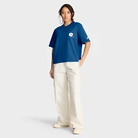 Women's Nike Royal Indianapolis Colts Rewind Pocket Boxy T-Shirt