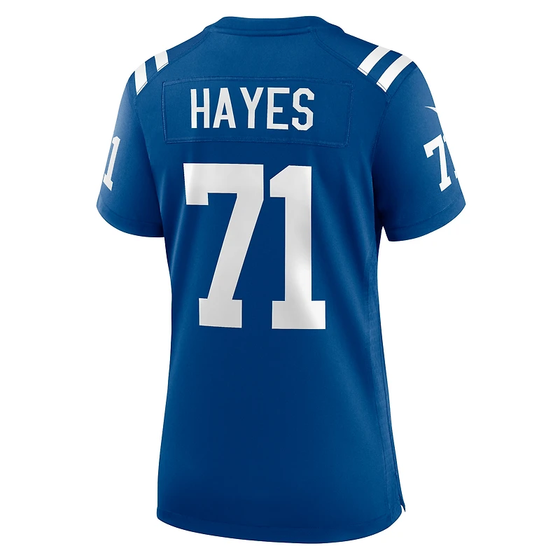 Women's Nike Ryan Hayes  Royal Indianapolis Colts Team Game Jersey