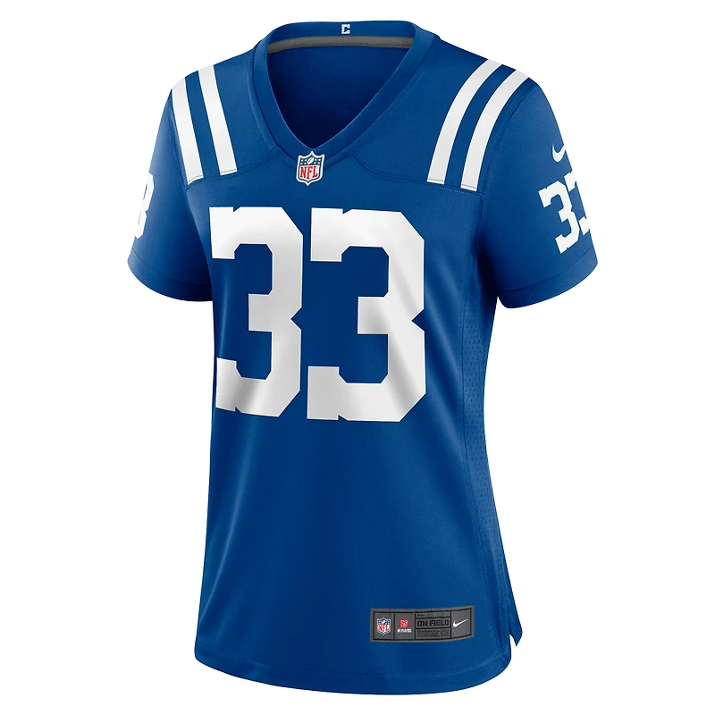 Maillot de match Nike Samuel Womack III Royal Indianapolis Colts pour femme