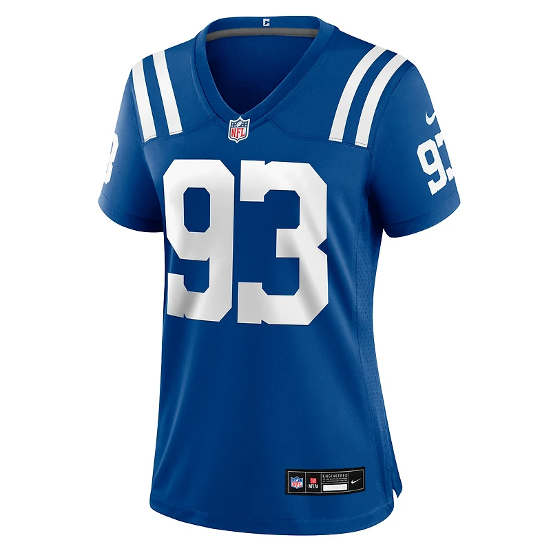 Maillot Nike Tim Smith Royal Indianapolis Colts Team Game pour femme