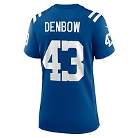 Women's Nike Trevor Denbow Royal Indianapolis Colts Game Player Jersey