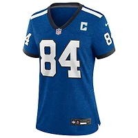 Maillot Nike Tyler Warren Heather Royal pour femme des Indianapolis Colts Alternate 2 Indiana Nights Game