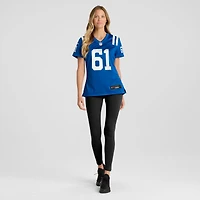 Maillot de match Nike Viliami Fehoko Royal Indianapolis Colts pour femme