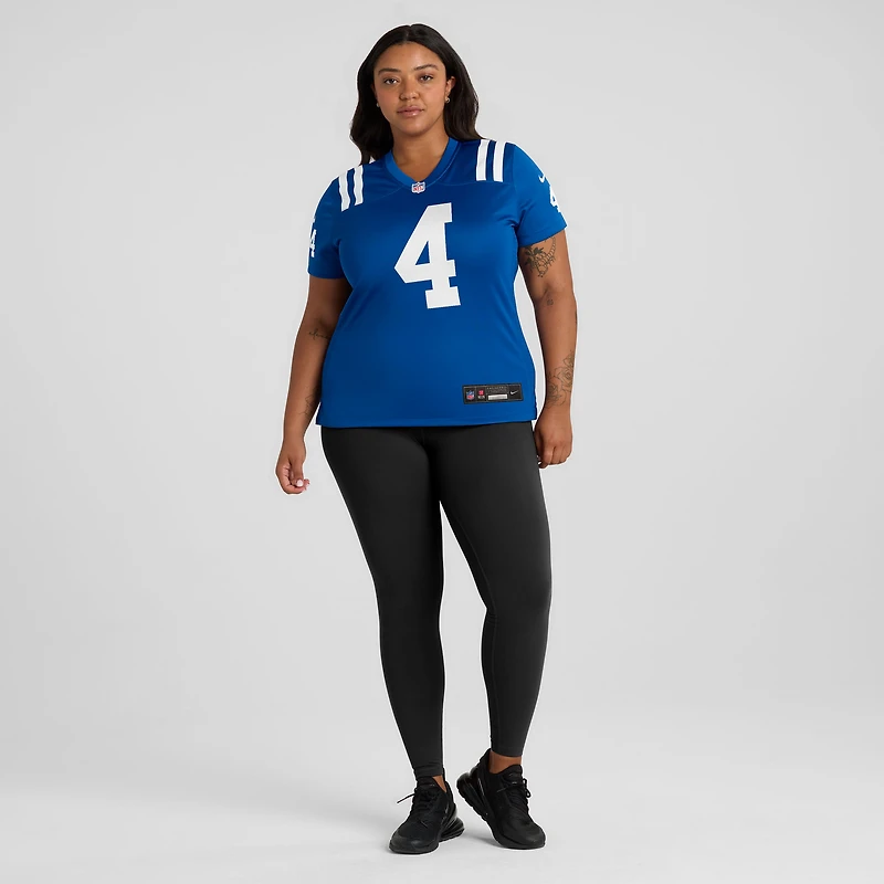 Maillot Nike Xavien Howard Royal pour femme des Indianapolis Colts