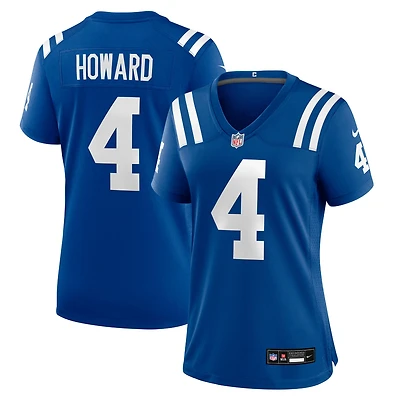 Maillot Nike Xavien Howard Royal pour femme des Indianapolis Colts