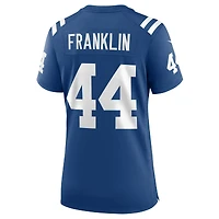 Maillot de match Nike Zaire Franklin Royal Indianapolis Colts pour femme