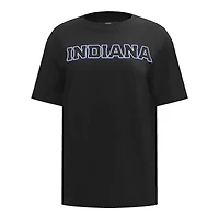 T-shirt oversize Pro Standard noir pour femme Indianapolis Colts Indiana Nights