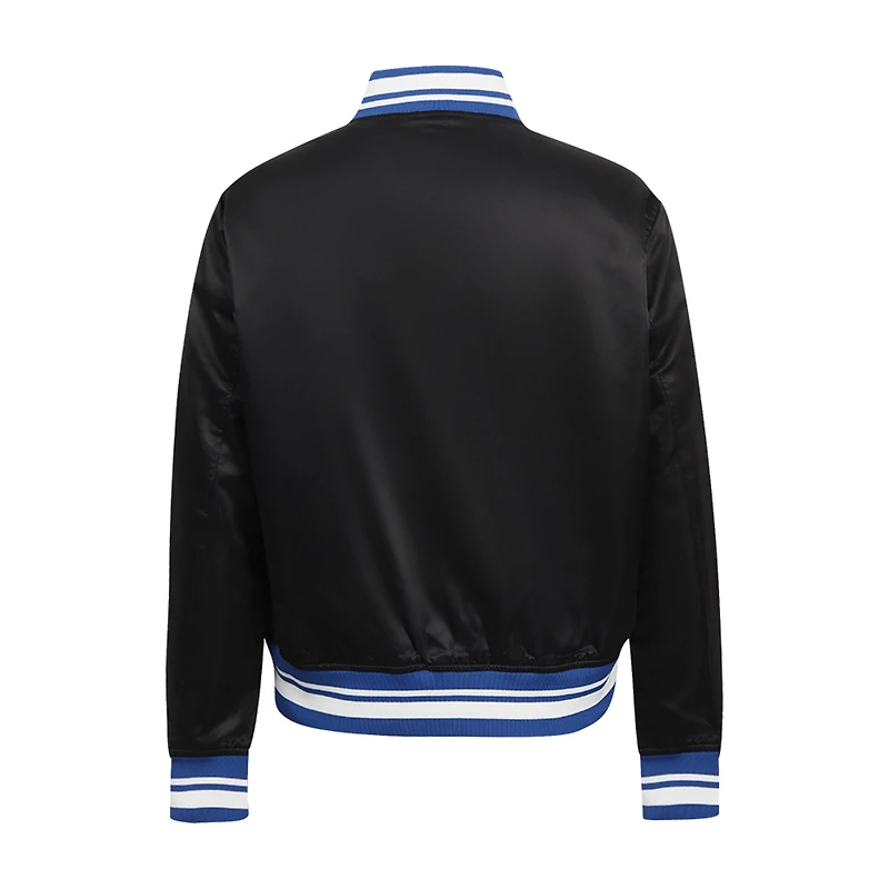 Blouson aviateur Pro Standard noir Indianapolis Colts Indiana Nights pour femme