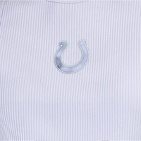 Débardeur court de voyage Starter pour femme, bleu pastel, Indianapolis Colts.