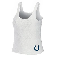 WEAR by Erin Andrews Crème Indianapolis Colts Ensemble débardeur et pantalon confortable à encolure dégagée pour femmes