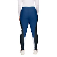 Leggings à blocs de couleurs Royal Indianapolis Colts WEAR by Erin Andrews pour femme