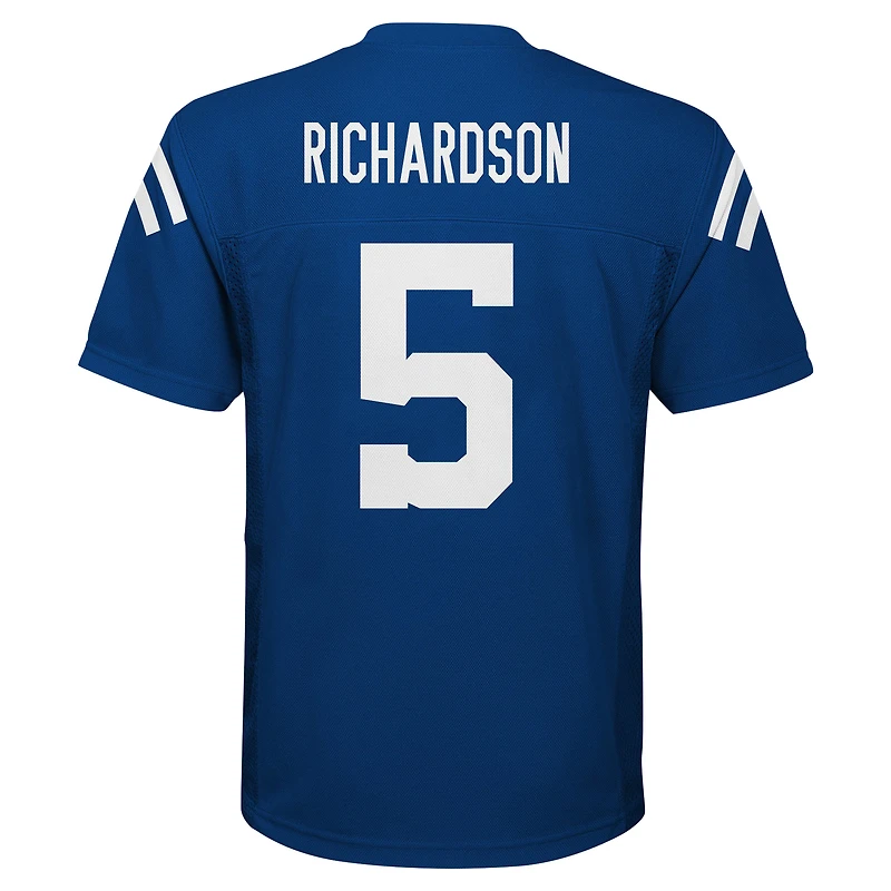 Maillot de joueur réplique des Royal Indianapolis Colts d'Anthony Richardson pour les jeunes