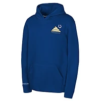 Sweat à capuche Mitchell & Ness Royal Indianapolis Colts Blue Pie Day pour jeunes