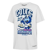 Youth Mitchell & Ness  White Indianapolis Colts Blue Pie Day T-Shirt