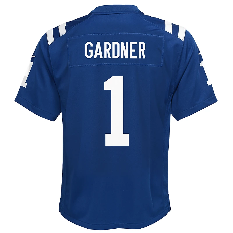 Youth Nike Ahmad Sauce Gardner Blue Indianapolis Colts Home Game Jersey