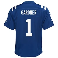 Youth Nike Ahmad Sauce Gardner Blue Indianapolis Colts Home Game Jersey