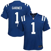 Maillot domicile Nike Ahmad Sauce Gardner bleu des Colts d'Indianapolis pour jeunes