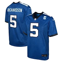 Maillot Nike Anthony Richardson Sr. Royal Indianapolis Colts pour jeune