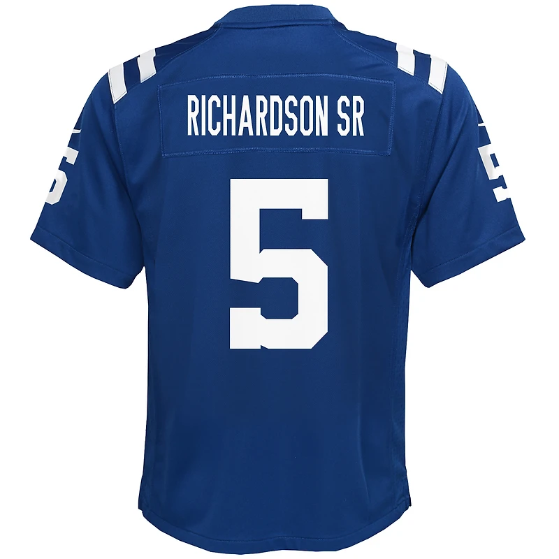 Maillot Nike Anthony Richardson Sr. Royal Indianapolis Colts pour jeune