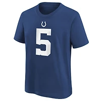 T-shirt Nike pour jeune Anthony Richardson Sr. Royal Indianapolis Colts avec nom et numéro de joueur