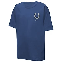 Youth Nike  Blue Indianapolis Colts 2026 Rivalries Collection Helmet Max90 T-Shirt