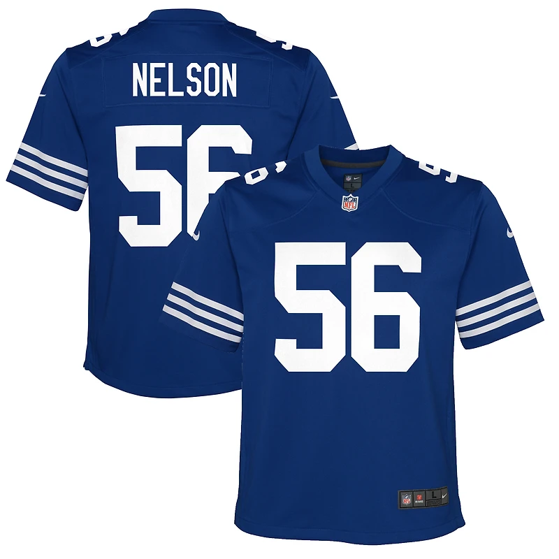 Youth Nike Quenton Nelson Royal Indianapolis Colts Game Jersey