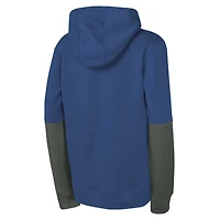 Sweat à capuche Nike Royal Indianapolis Colts Club pour jeunes