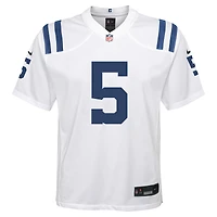 Maillot de match Nike blanc des Indianapolis Colts pour jeunes