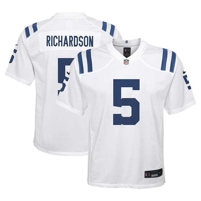 Maillot de match Nike blanc des Indianapolis Colts pour jeunes