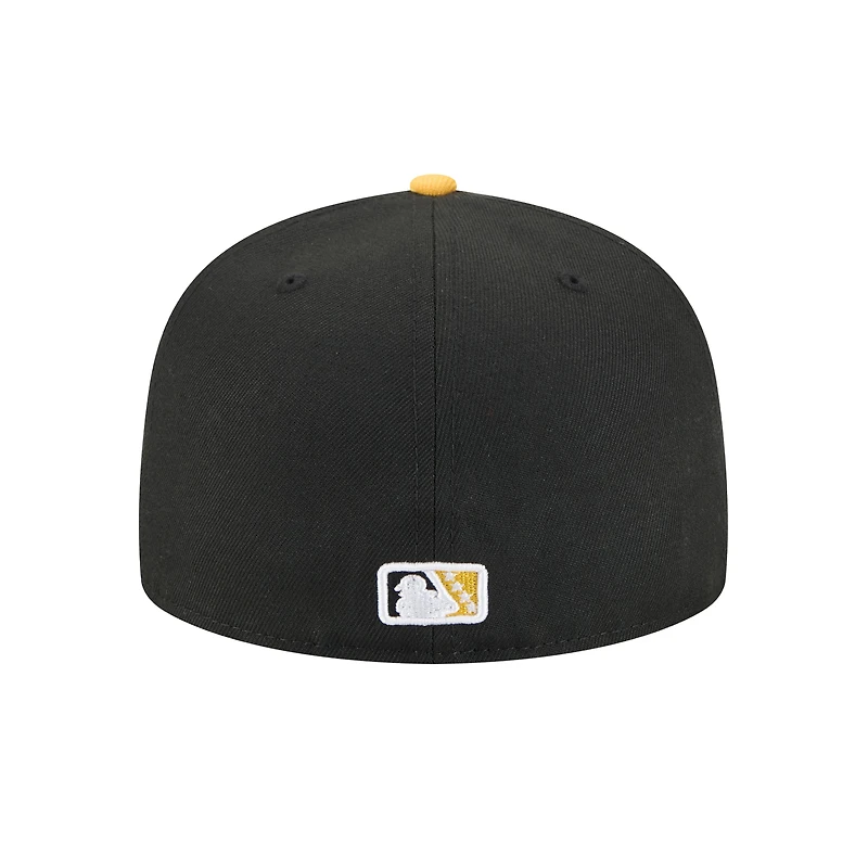 Men's New Era  Black Indianapolis Indians Theme Nights 59FIFTY Fitted Hat