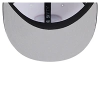 Casquette ajustée 59FIFTY pour homme New Era, collection authentique des Indianapolis Indians, blanc/bleu marine