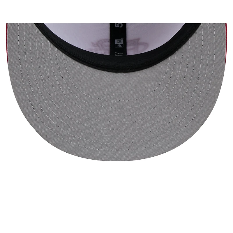 Casquette ajustée 59FIFTY blanche pour homme des Indianapolis Indians de New Era