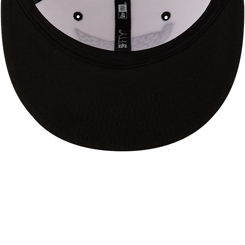 Casquette ajustée New Era noire pour hommes, Indianapolis Indians Theme Night Indy 500 59FIFTY