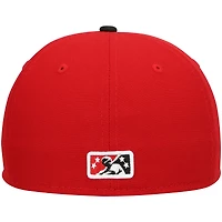NWE ININDI RED HOME MIB AUTHENTIC COLLECTION 59FIFTY HATMENHIC