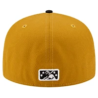 Men's New Era White Indianapolis Indians Theme Night Prospect 59FIFTY Fitted Hat