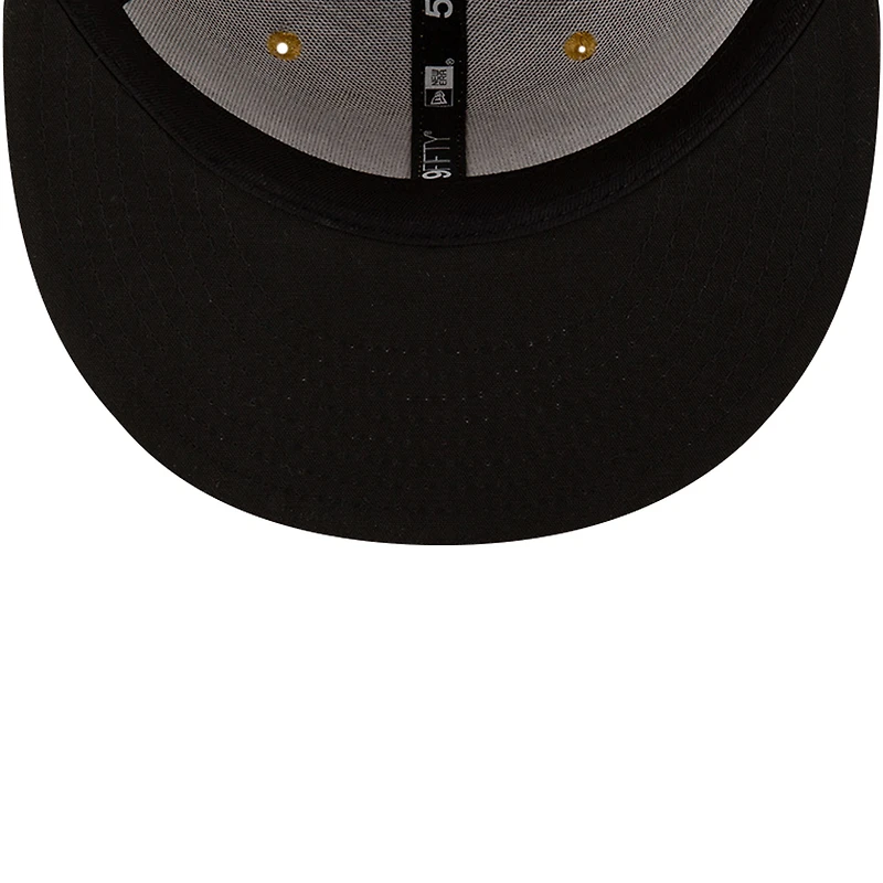 Men's New Era White Indianapolis Indians Theme Night Prospect 59FIFTY Fitted Hat