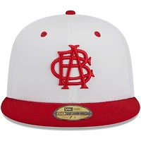 Casquette ajustée New Era Indianapolis Indians Theme Nights ABC 59FIFTY pour homme