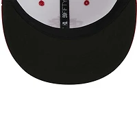 Men's New Era White Indianapolis Indians Theme Nights ABCs  59FIFTY Fitted Hat