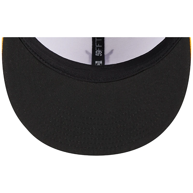Men's New Era White Indianapolis Indians Theme Nights Prospect  59FIFTY Fitted Hat