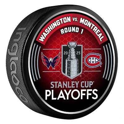 Duel de hockey entre les Capitals de Washington et les Canadiens de Montréal, premier tour des séries éliminatoires de la Coupe Stanley 2025