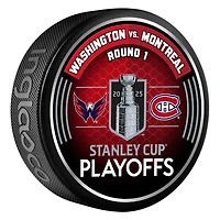 Duel de hockey entre les Capitals de Washington et les Canadiens de Montréal, premier tour des séries éliminatoires de la Coupe Stanley 2025