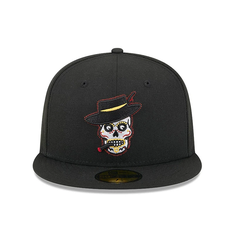 Casquette ajustée 59FIFTY noire New Era pour homme, thème Inland Empire 66ers