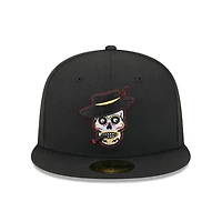 Casquette ajustée 59FIFTY noire New Era pour homme, thème Inland Empire 66ers